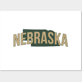 nebraska-state Posters and Art